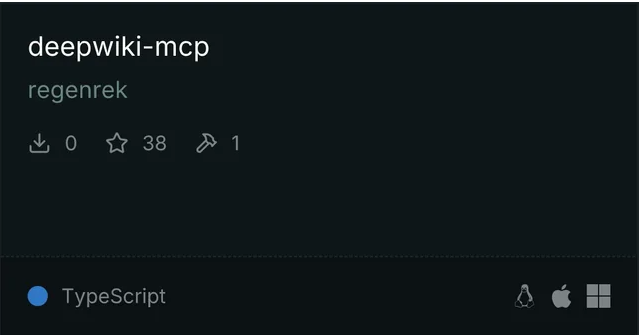 Deepwiki-mcp：内置了个文档浏览器