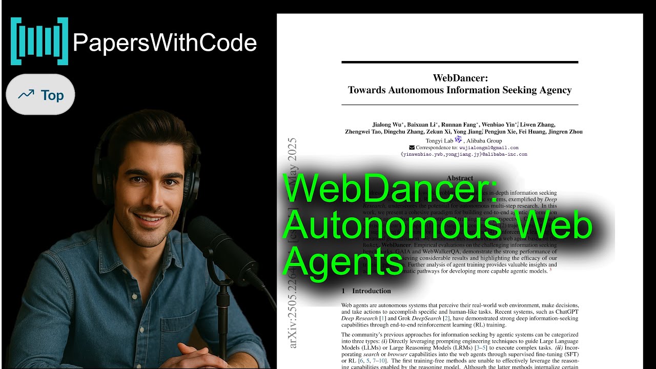 WebDancer：自动搜索分析